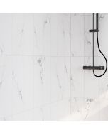 Azulejo cerámico Aruma Marble Blanco 20x60cm