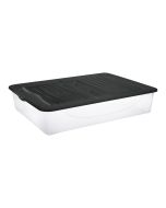 Caja de plástico con tapa 56 l 79 x 59 x 16,8 cm