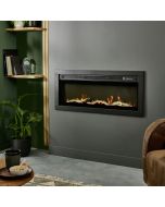 Chimenea Insert eléctrico panorámico 2000W Bodner