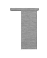 Puerta de Interior corredera Carina gris 80 cm