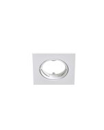 Bisel para foco downlight cuadrado blanco Cooke & Lewis