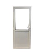 Balconera aluminio practicable llave izquierda 200x80 cm Geom