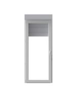 Balconera PVC practicable persiana izquierda 217x90 cm Geom