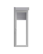 Balconera PVC practicable persiana derecha 217x90 cm Geom