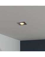 Bisel para foco downlight empotrable  redondo cromo cepillado Cooke & Lewis