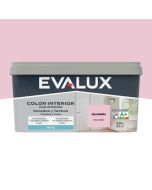 Pintura interior rosa bombón 2,5 L Evalux