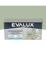 Pintura interior verde oliva 2,5 L Evalux