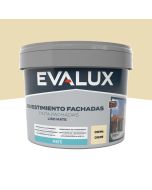 Pintura exterior crema 10 L Evalux