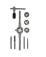 Juego machos y terrajas 10 unidades Forge Steel