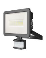 Proyector LED con sensor de movimiento Lucano Negro 30W Blooma