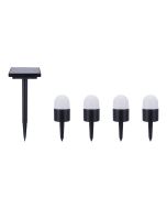 Pack 4 piquetas solares Bollard