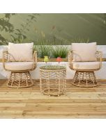 Conjunto de jardín para 2 personas Omalos GoodHome