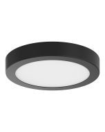 Plafón led redondo negro AiUS 21,5cm Cooke & Lewis
