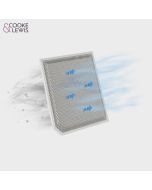 Filtro de cocina CARBFILT120 para campana de isla Cooke & Lewis