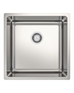 Fregadero inoxidable Almire 1 seno 44x44cm Cooke & Lewis