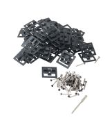 Clips fijación suelo composite Neva 50 unidades Blooma