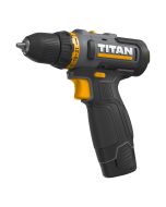 Atornillador 12V con 1 batería de 2Ah Titan