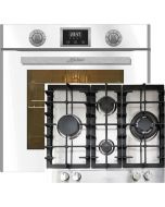 Kaiser four set eh 6326 w+kg 6364, horno eléctrico, autónomo, 79l, autolimp