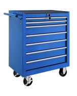 Carro de herramientas con cajones y bloqueo central de seguridad 69x33x79cm
