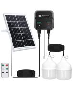 Aigostar plafón LED techo solar exterior 70w, ajustable 6500k
