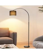 Nettlife lámpara de mesa E27 negro 30x26