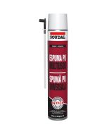 Espuma poliuretano multiusos (cánula) soudal 750 ml