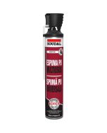 Espuma poliuretano multiusos genius soudal 500 ml