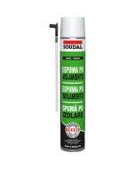 Espuma poliuretano aislamiento (cánula) soudal 750 ml