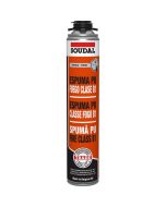 Espuma poliuretano fuego clase b1 (pistola) soudal 750 ml