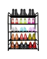 Zapatero metálico 20 pares negro nyana home