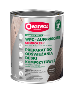 Acabado protector madera compoxell marron 2,5 lt
