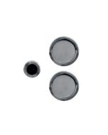 Cazoleta para puerta corredera latón 2 uds