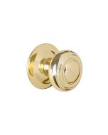 Pomo para puerta latón ø 70 mm
