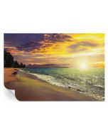 Papel pintado para paredes playa al atardecer 70x104 tulup