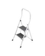 Hailo taburete de 2 peldaños plegable diseño en acero seguridad