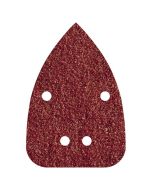 Hojas de lijar adhesivas de corindón perforadas, 96 x 136 mm, grano 120,