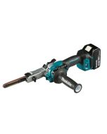 Lijadora de banda 18v lxt 9 x 533 mm - Makita - con 2 baterías 18v 5.0ah -