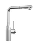 Grifo de cocina - cecipa max - ducha extraíble 40cm - acero inoxidable cepi