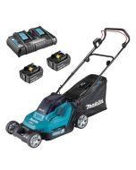 Cortacésped 36v (2x18v) 43cm Makita + 2 bat. 5ah dlm432pt2
