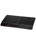 Placa inducción doble portátil, 10 niveles te proficook dki 1067 negro 3500