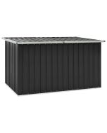 vidaXL caja de almacenaje para jardín gris antracita 171x99x93 cm