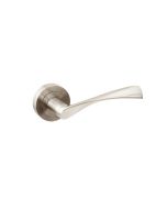 Manivelas de aluminio twist con roseta d.50 mm para puertas de