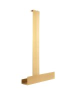Rea estante de baño tori brush gold, 13x40x75,5 cm