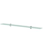Estante flotante de cristal 100x10 cm 8 mm