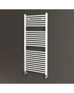 Kibath secatoallas radiador circuito calefac. De 120x50 cm blanco de acero