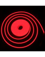 Kit neon LED flexible 5m rojo 12v, incluye transformador y 1m cable