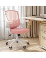 Rattantree silla de oficina ergonómica con almacenamiento,rosa