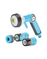 Conjunto con rociador de mano 4 funciones ergo. Diámetro 1/2"(12,5mm)