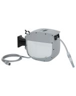 Enrollador de manguera 52x22x35 cm pp color gris Outsunny
