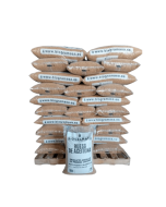 Biogramasa - Palet 77 sacos hueso aceituna 15 kg, biocombustible ecológico